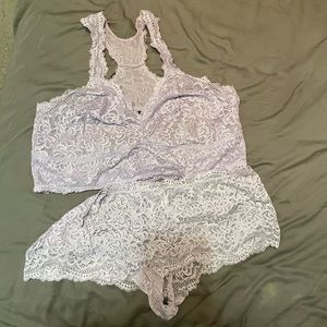Torrid Bralette and panty set
